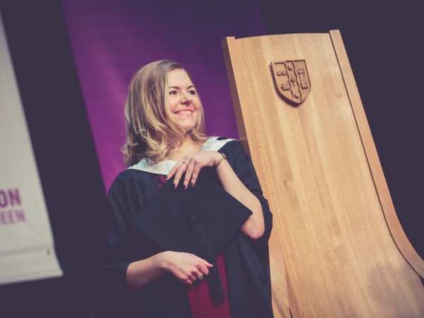 Inspiring Kate lets nothing get in her way of achieving second RGU degree