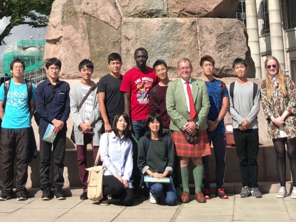 Third Japanese summer school cohort arrive in Aberdeen Third Japanese summer school cohort arrive in Aberdeen