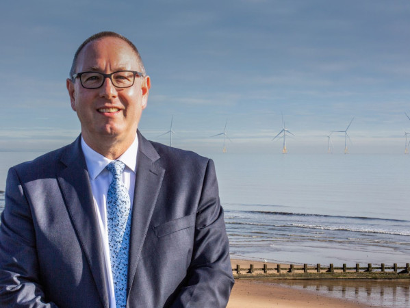 Professor Paul de Leeuw at Aberdeen beach