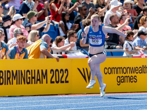 RGU student athlete on the running track