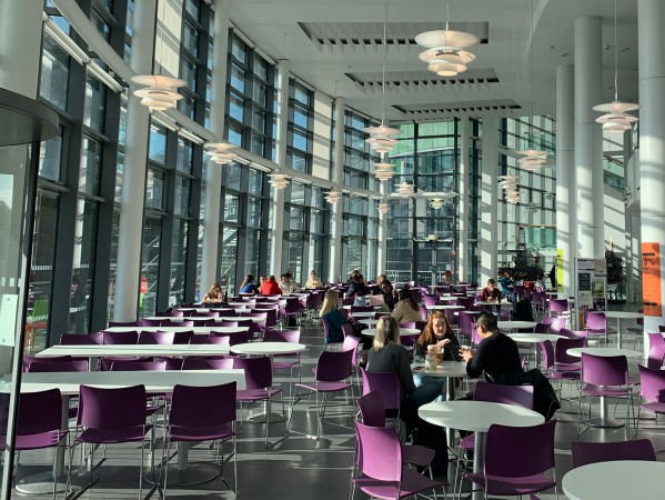 Catering space in Sir Ian Wood Building
