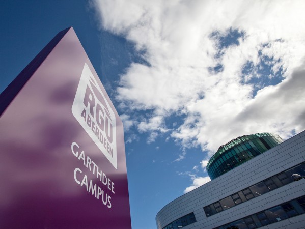 Garthdee Campus sign