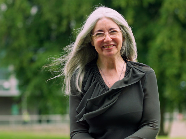 The University Chancellor Dame Evelyn Glennie