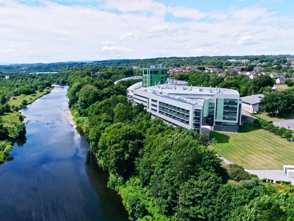 Aerial photo of the RGU campus