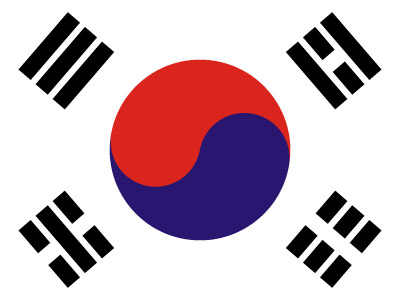 South Korea flag