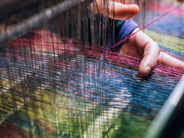 Harris Tweed weaving loom