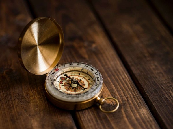 brass compass brass compass
