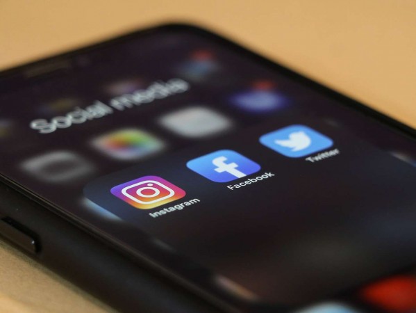 mobile phone with social media app icons mobile phone with social media app icons